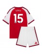 Otroški Nogometna dresi replika Arsenal Ezri Konsa #15 Domači 2026-27 Kratek rokav (+ hlače) Otroški Nogometna dresi replika Arsenal Ezri Konsa #15 Domači 2026-27 Kratek rokav (+ hlače)